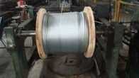 High Strength Galvanized Steel Wire Strand , Heavy Zinc Coating Galvanized Utility Wire