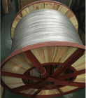 Silver Aluminium Clad Steel Wire For Carrier Cable , Wooden Drum Packed
