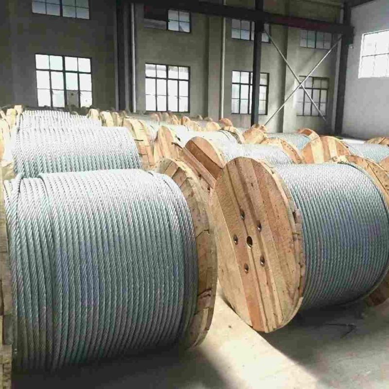 6x19S+FC Galvanized Steel Wire Rope Strong And Versatile