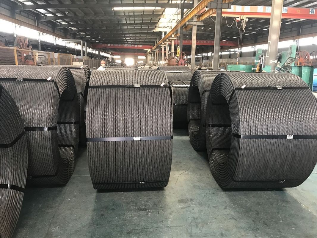 15.24mm Prestress Concrete Steel Wire Strand Cold Metal Wire Drawing
